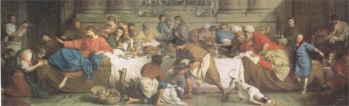 SUBLEYRAS, Pierre The Meal in the House of Simon (san 05) oil painting image